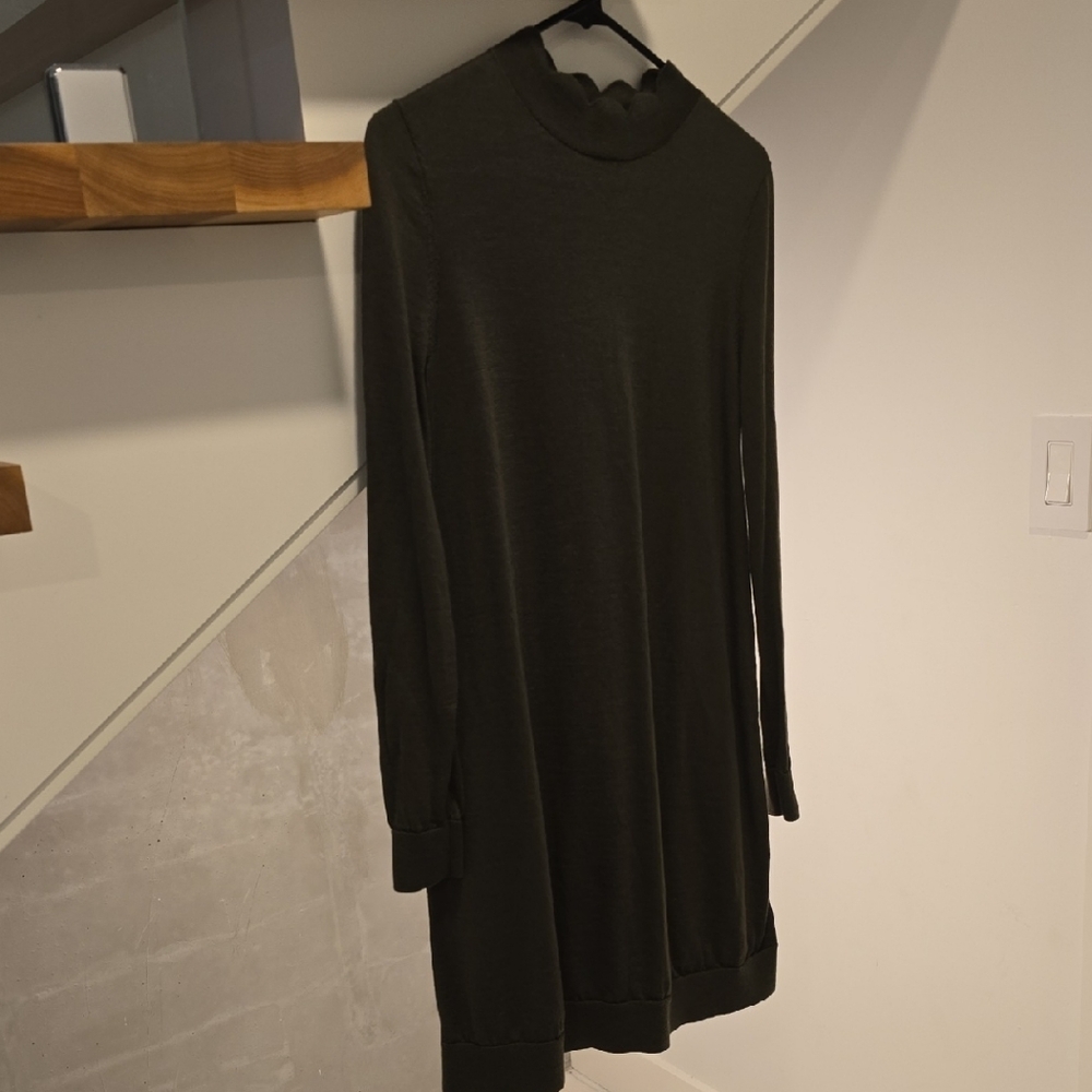 COS Olive Green Knitwear Dress XS